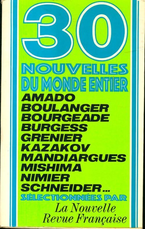30 nouvelles du monde entier - Collectif - Livre