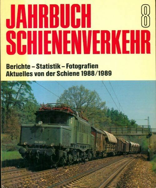 Jahrbuch schienenverkehr 8 - Collectif - Livre