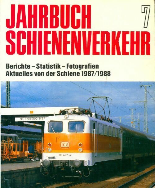 Jahrbuch Schienenverkehr 7 - Collectif - Livre