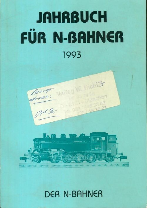 Jahrbuch für N-Bahner - Collectif - Livre
