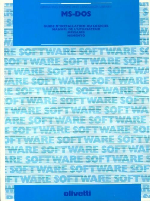 MS-DOS - Collectif - Livre
