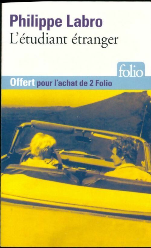 L'étudiant étranger - Philippe Labro - Livre