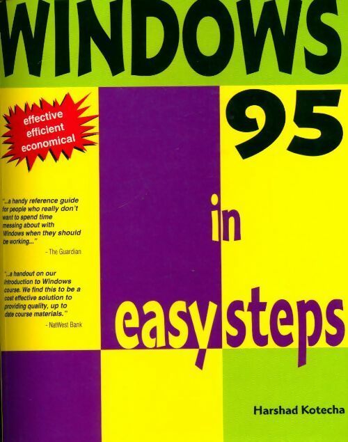 Windows 95 in easy steps - Harshad Kotecha - Livre