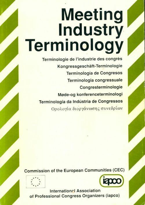 Meeting industry terminology - Collectif - Livre