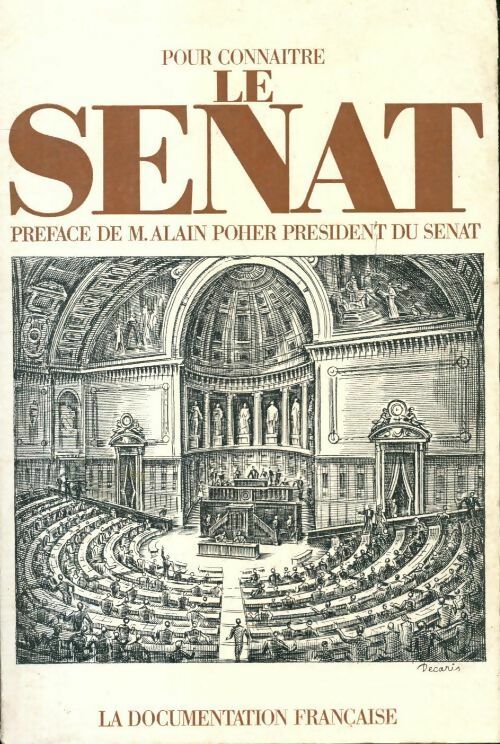 Pour connaître le sénat - Collectif - Livre