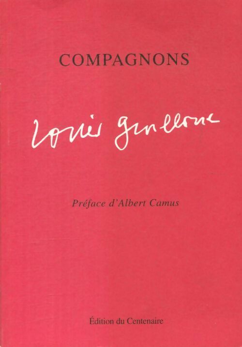 Compagnons - Louis Guilloux - Livre