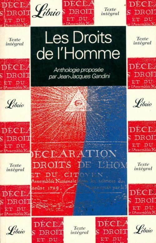 Les Droits de l'homme - Jean-Jacques Gandini - Livre