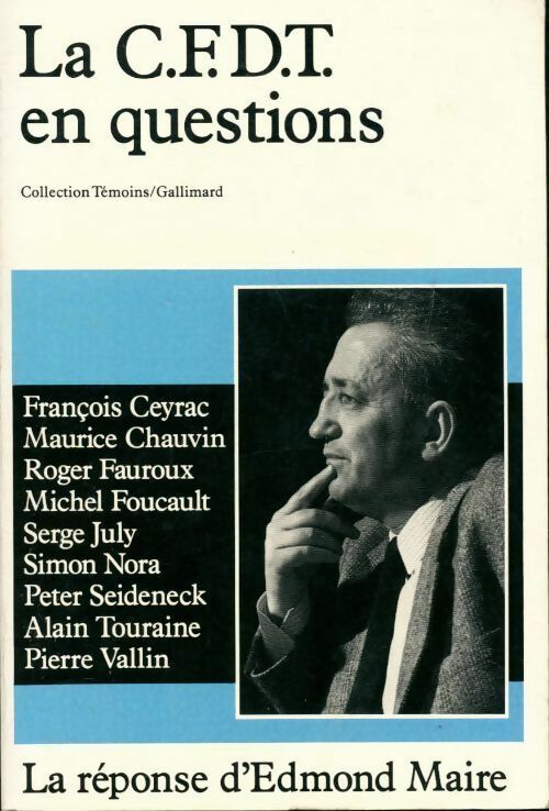 La C.F.D.T en questions - François Ceyrac - Livre