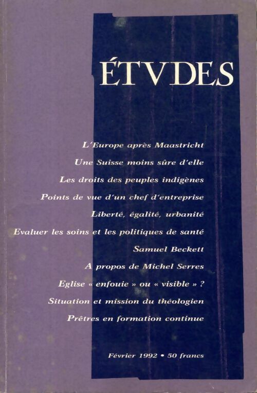 Etudes n°376-2 - Collectif - Livre