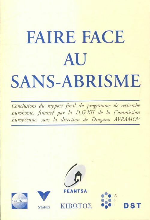 Faire face au sans-abrisme - Collectif - Livre