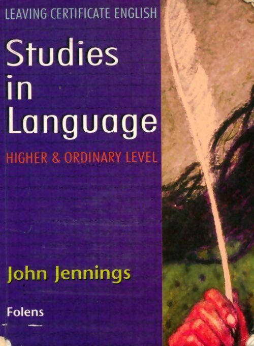 Studies in language - John Jennings - Livre