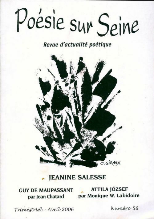 Poésie sur Seine n°56 - Collectif - Livre