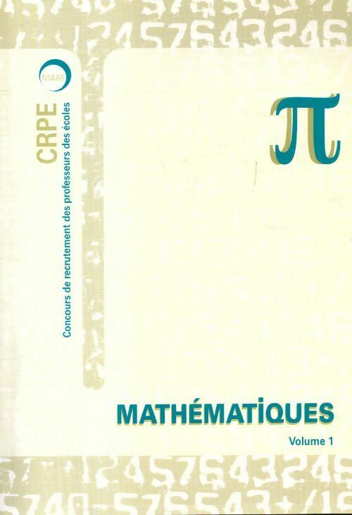 Mathématiques Tome I - Collectif - Livre