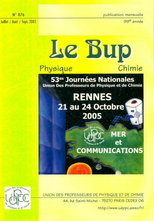 Le Bup n°876 - Collectif - Livre