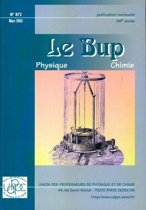 Le Bup n°872 - Collectif - Livre