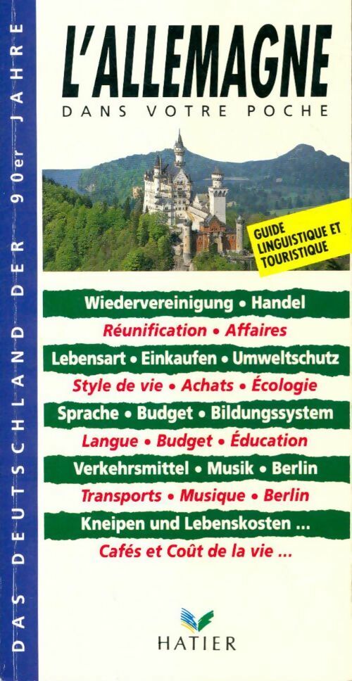 L'Allemagne dans votre poche - Collectif - Livre