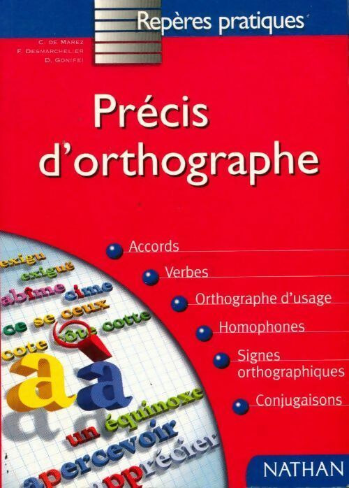 Précis d'orthographe - Collectif - Livre