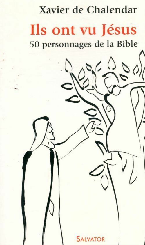 Ils ont vu Jésus. 50 personnages de la bible - Xavier De Chalendar - Livre