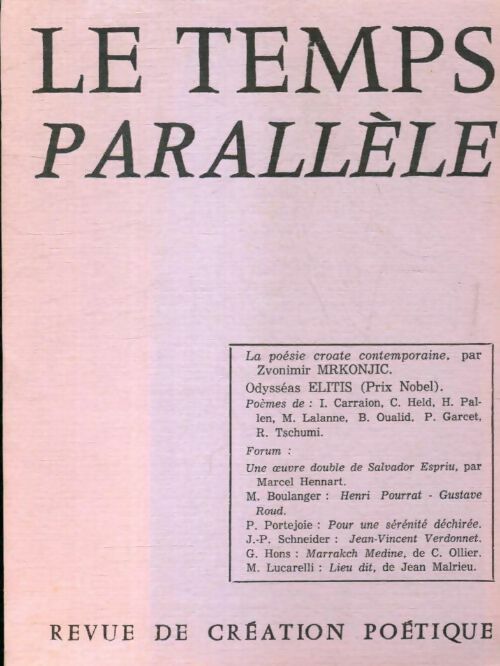 Le temps parallèle n°24 - Collectif - Livre