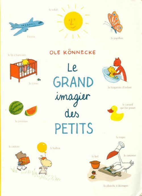 Le grand imagier des petits - Ole Könnecke - Livre