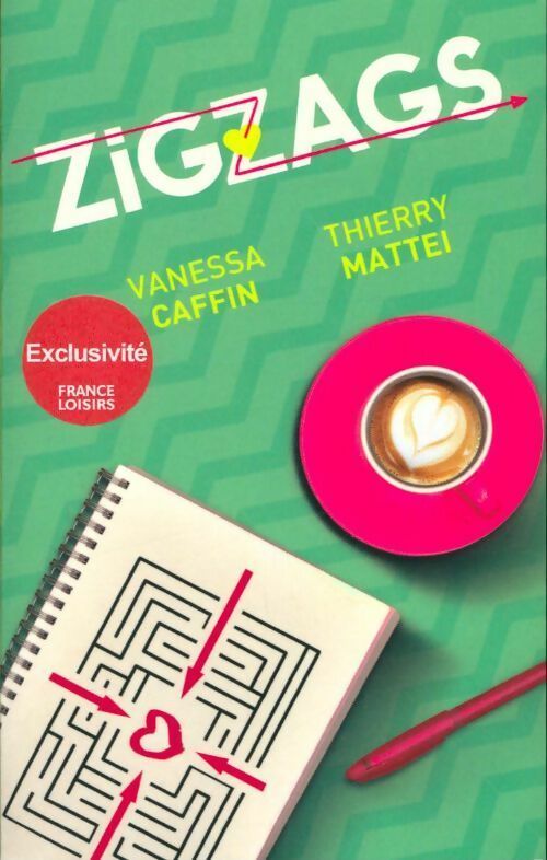 Zigzags - Vanessa Caffin, Thierry Mattei - Livre