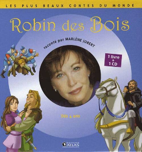 Robin des bois (1cd audio) - Marlène Jobert - Livre