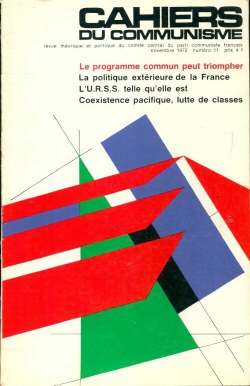 Cahiers du communisme n°11 - Collectif - Livre