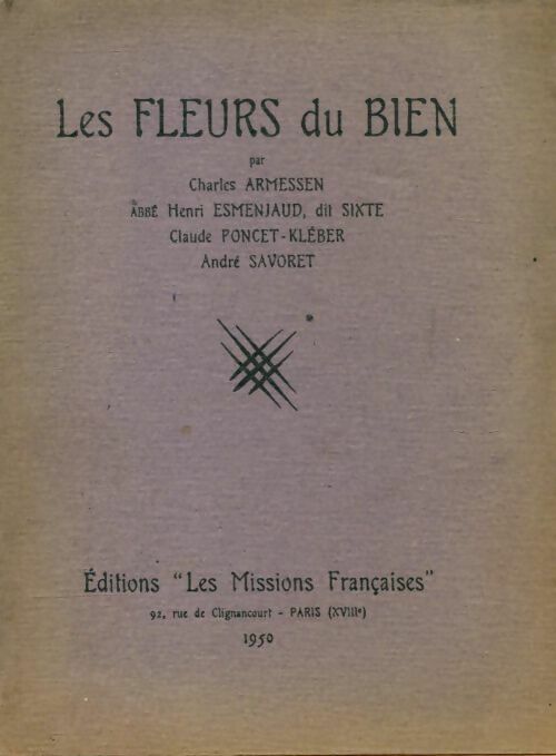 Les fleurs du bien - Collectif - Livre