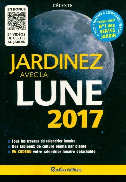 Jardinez avec la lune 2017 - Céleste - Livre