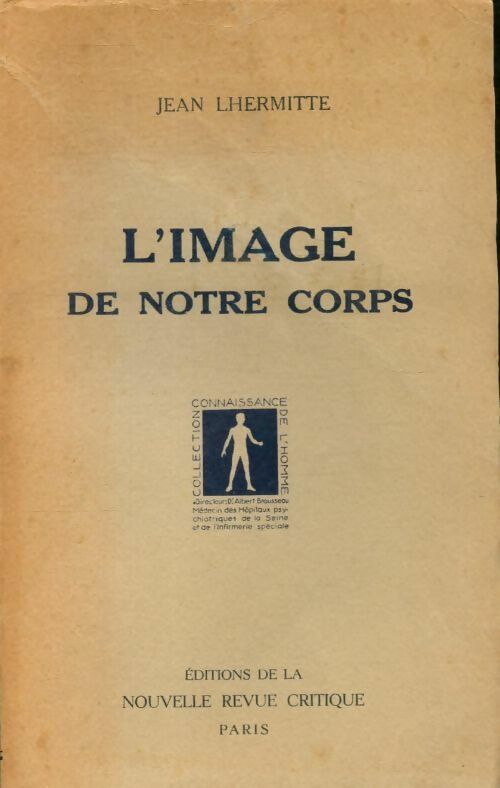 L'image de notre corps - Jean Lhermitte - Livre