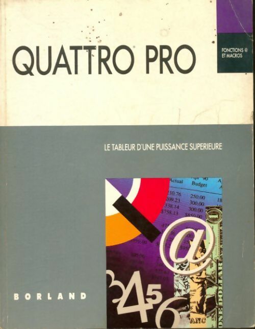 Quattro pro, fonctions et macros - Collectif - Livre