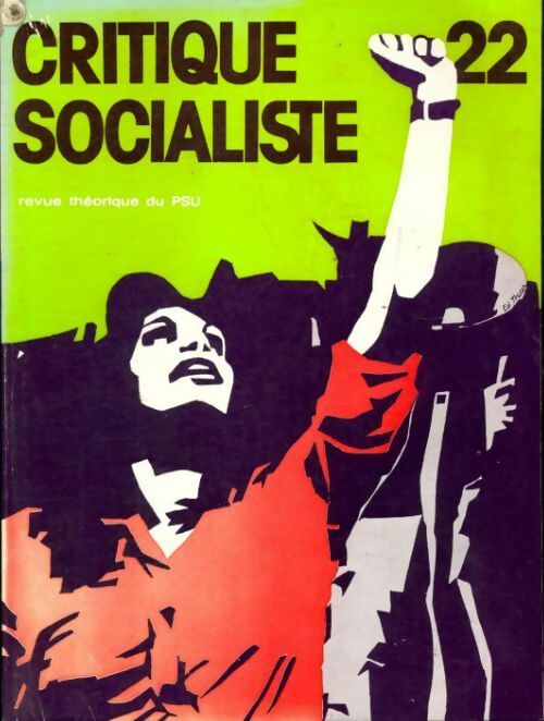 Critique socialiste n°22 - Collectif - Livre