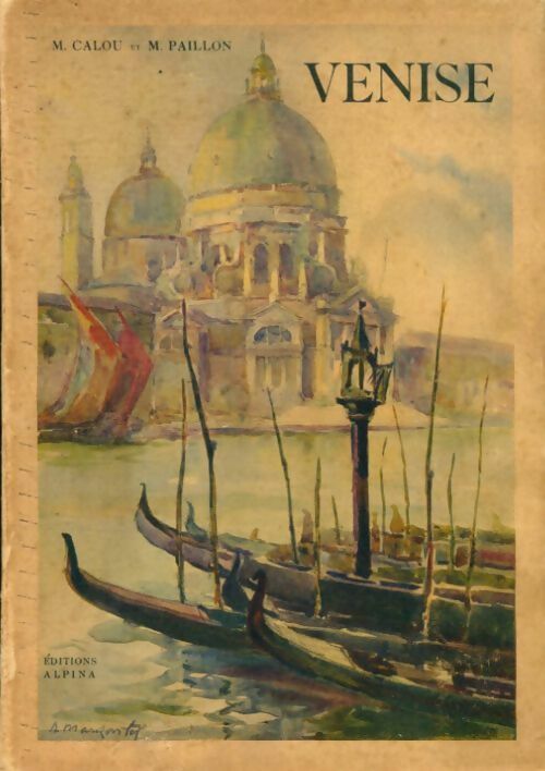 Venise - M Calou - Livre