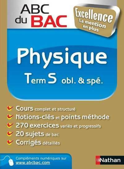 Physique Terminales S obligatoire & spécialité - Geneviève ponsonnet - Livre