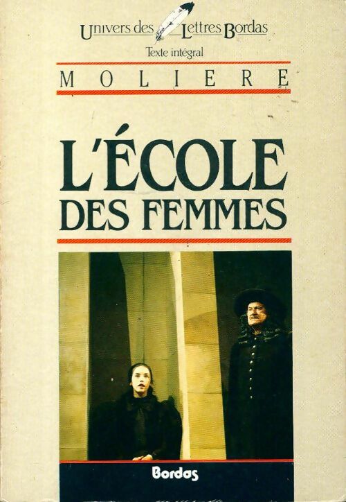 L'école des femmes - Molière - Livre