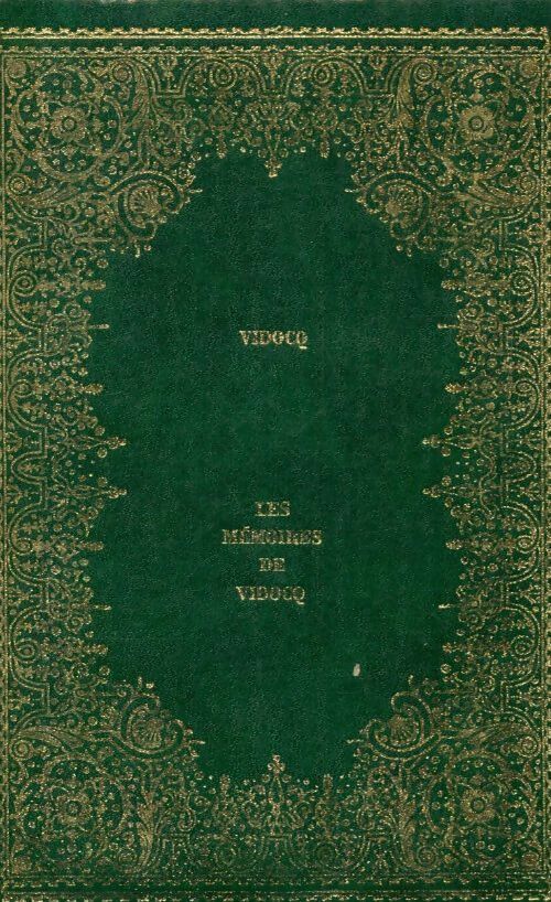 Les mémoires de Vidocq - Vidocq - Livre