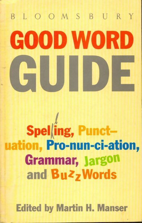 Good word guide - Martin H. Manser - Livre