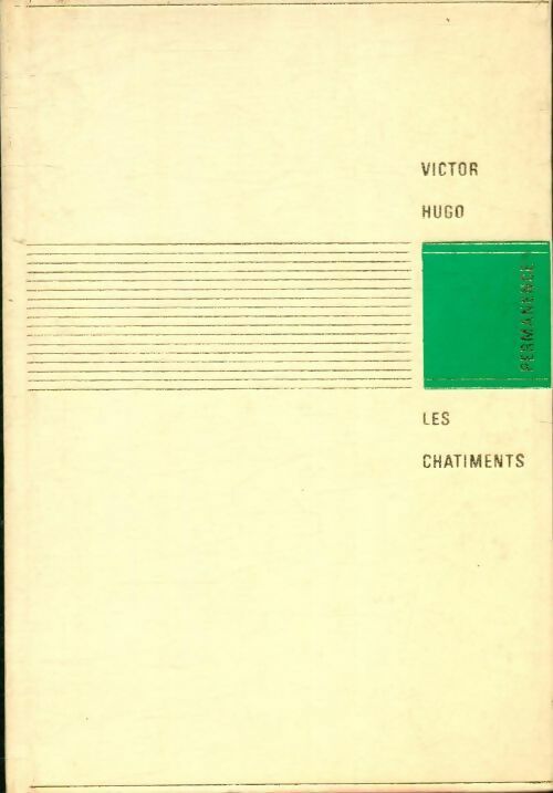 Les châtiments - Victor Hugo - Livre