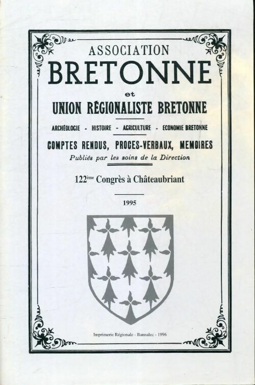 Association bretonne 1995 - Collectif - Livre