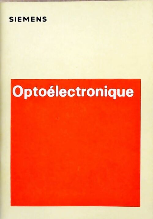 Optoélectronique - Collectif - Livre