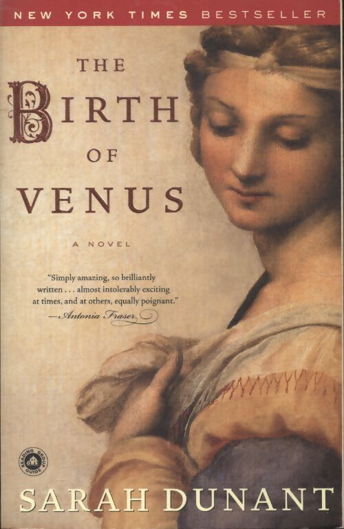 The birth of Venus - Sarah Dunant - Livre