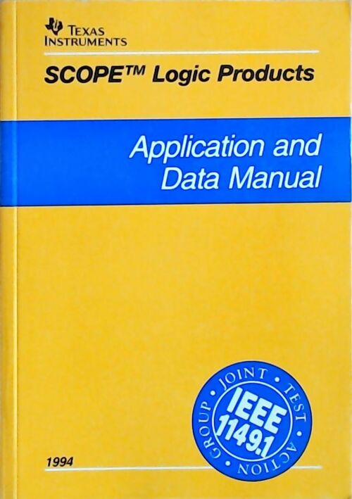 SCOPE logic products : Application and data manual 1994 - Collectif - Livre