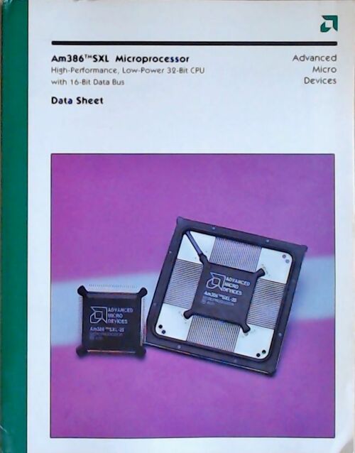 Am386SXL Microprocessor : Data Sheet - Collectif - Livre