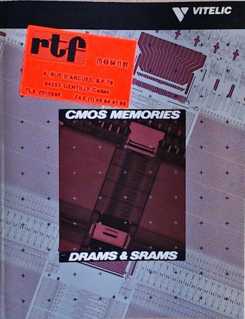CMOS memories, DRAMS & SRAMS - Collectif - Livre