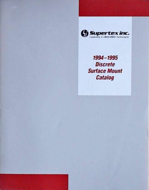 Discrete surface mount catalog 1994-1995 - Collectif - Livre