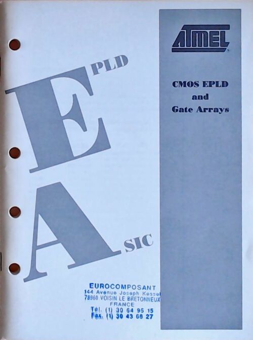 CMOS EPLD and gate arrays - Collectif - Livre