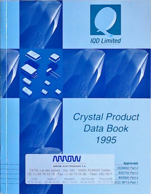 Crystal product : Data book 1995 - Collectif - Livre