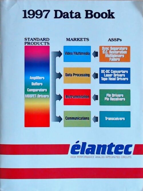 Elantec : Data book 1997 - Collectif - Livre