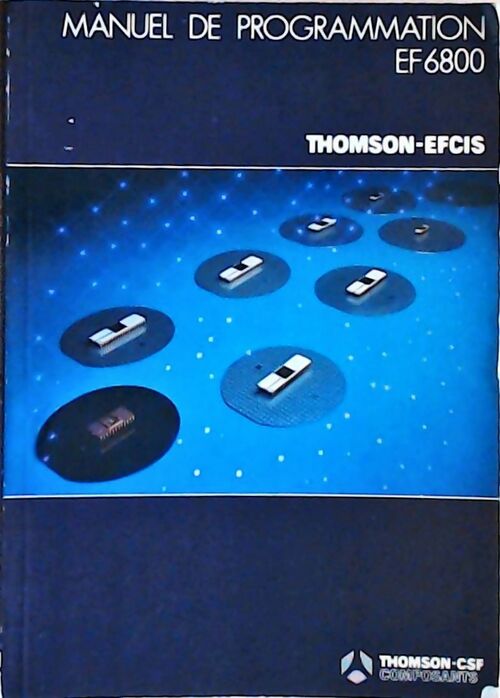 Manuel de programmation EF6800 - Collectif - Livre