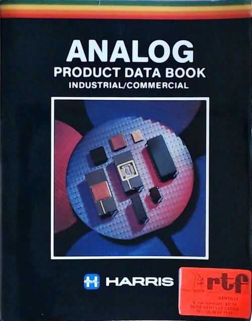 Analog product data book industrial/commercial 1988 - Collectif - Livre